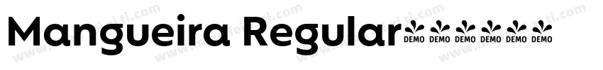 Mangueira Regular字体转换